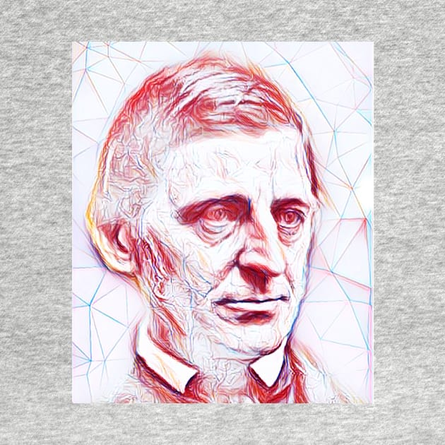 Ralph Waldo Emerson Portrait | Ralph Waldo Emerson line art by JustLit